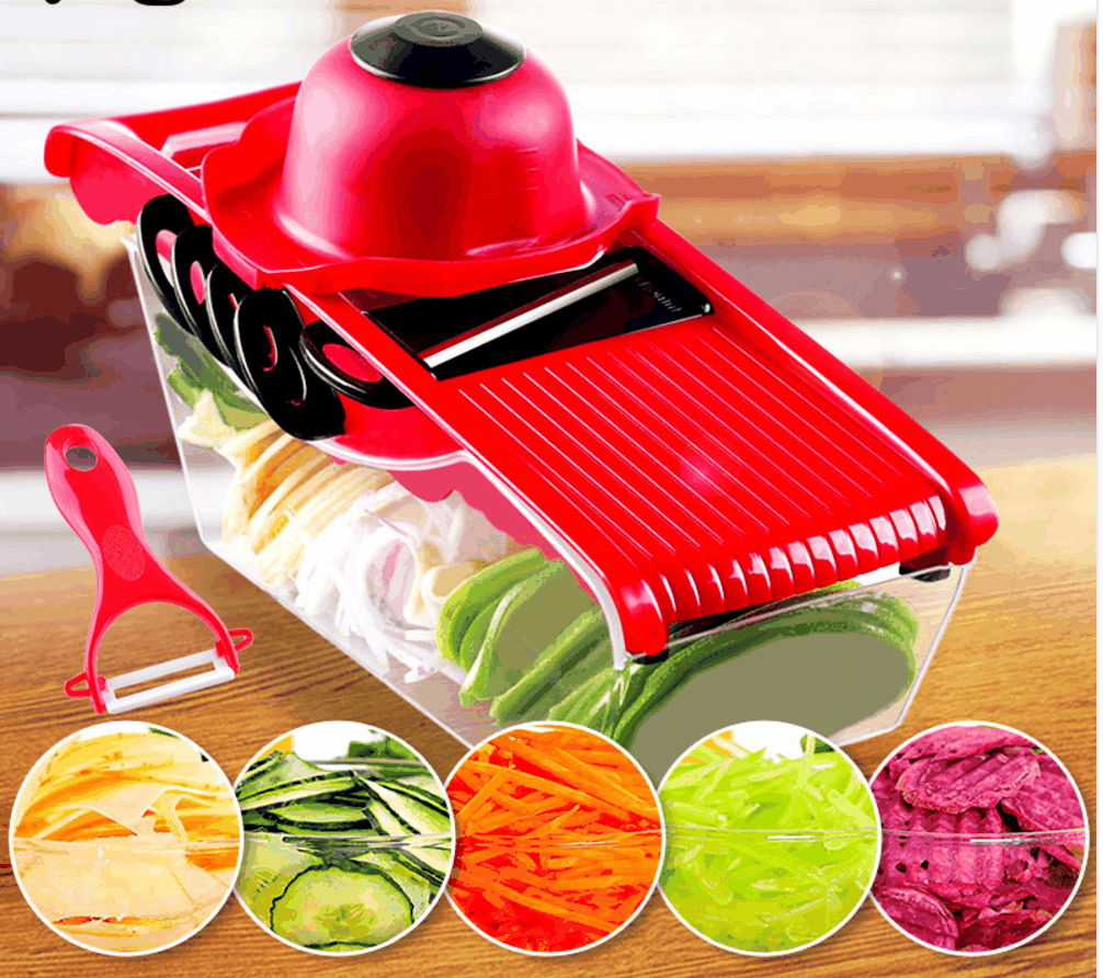 Multifunction 6 Blades Kitchen SlicerExpress Global Mart  Introducing the Multifunction Kitchen Slicer - 6 Blades: Your Ultimate Meal Prep Companion!
Effortlessly streamline your meal-prep routine with our professional-gradMultifunction 6 Blades Kitchen SlicerZendrop