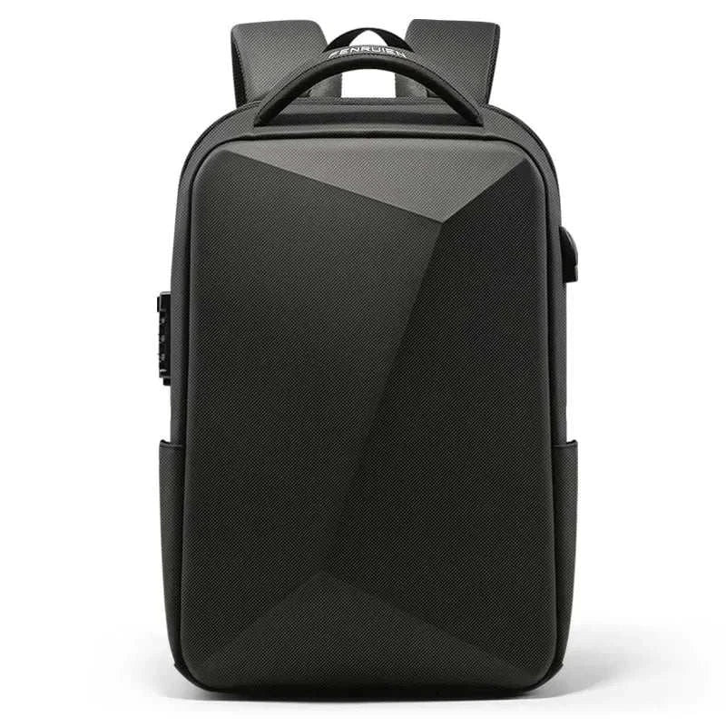 Anti-theft Laptop Backpack with TSA Lock and USB Charging Port, water-resistant, shockproof design.