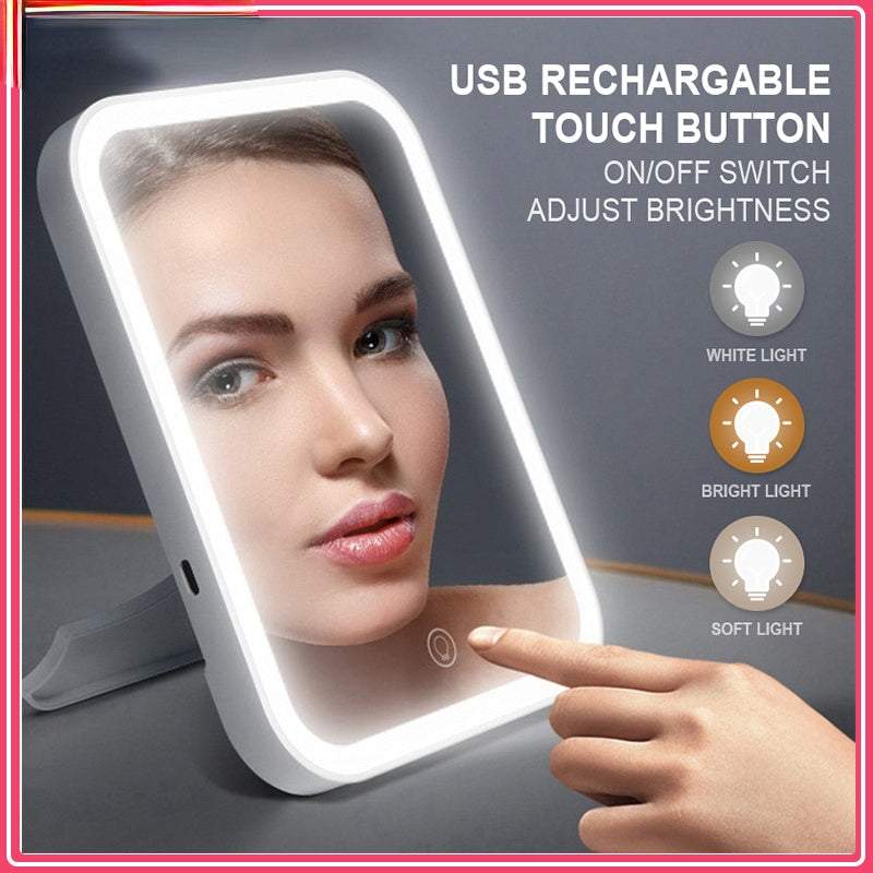 Smart Makeup MirrorExpress Global Mart  💄 Elevate Your Makeup Game On-the-Go with Our Smart Lighted Makeup Mirror! 💡
Key Features:
✨ Touch Screen Technology: Easily adjust brightness and settings with juSmart Makeup MirrorZendrop