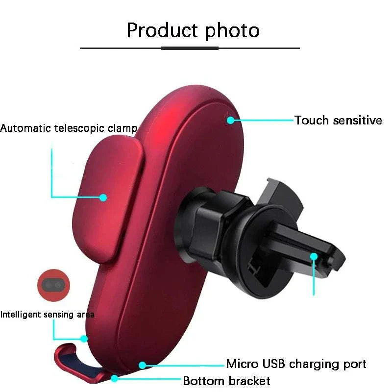 Iphone 13 12promax 11 Samsung Xiaomi Huawei Infrared Induction Car Wireless Charger Bracket PhoneExpress Global Mart  phone_accessoriesCertification:RoHS,CE,FCCMax Charge Equiement Number:1-4Set Type:With USB CableCompatible Brand:Apple iPhoneConnector Type:Type CFeatures:With Charging Indicator,Wit10W Fast Wireless Charger for Iphone 13 12promax 11 Samsung Xiaomi Huab0d141-b8