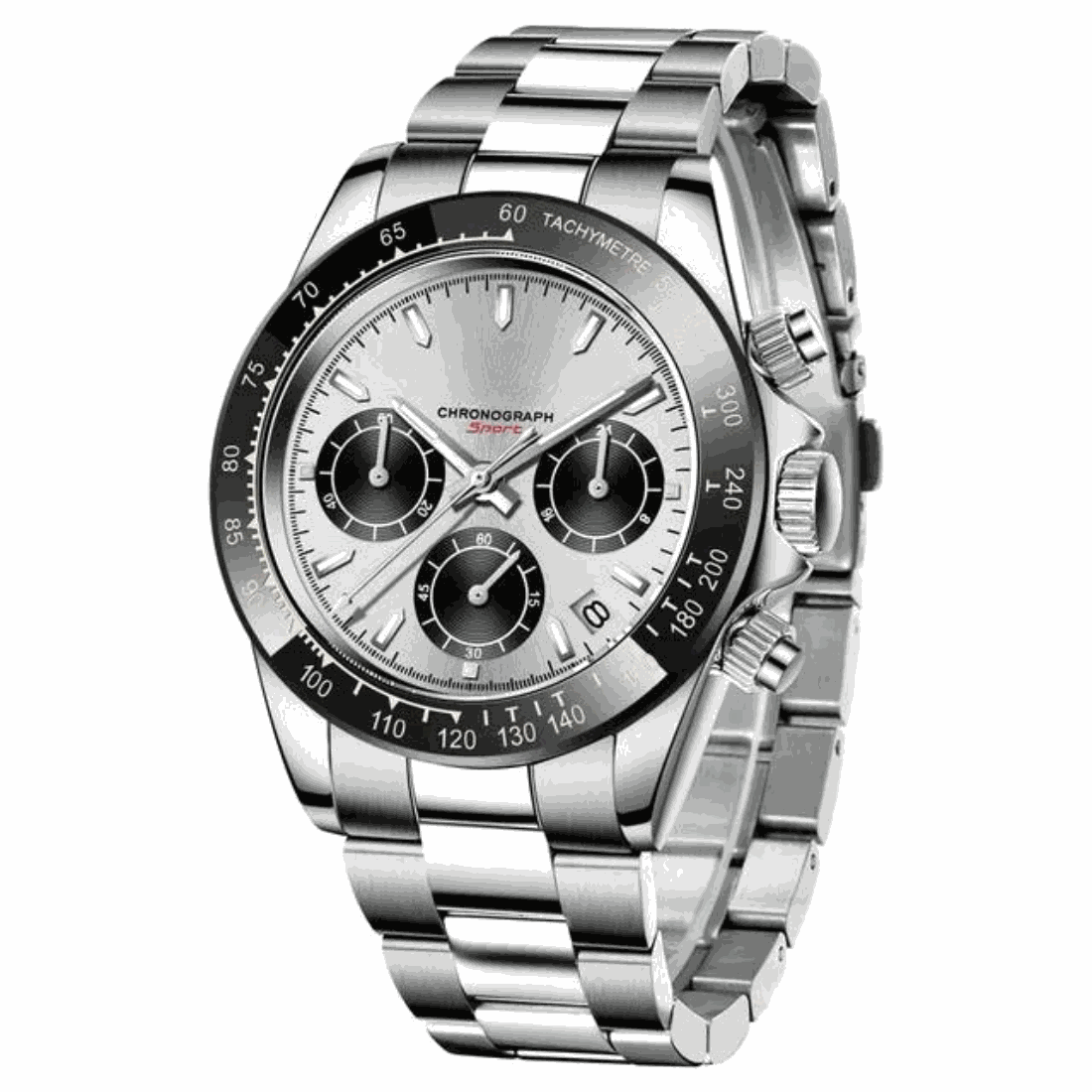 Luxury Chronograph Sport WatchExpress Global Mart  men_watchesProduct Description
Elevate your timekeeping with the Luxury Chronograph Sport Watch, a perfect blend of style, functionality, and durability. This exquisite timepieLuxury Chronograph Sport WatchCartifind