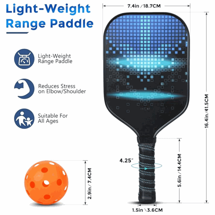 Pickleball Paddle SetExpress Global Mart  Elevate Your Pickleball Game with Our Premium Paddle Set!
Are you ready to take your pickleball tournaments to the next level? Look no further than our USAPA-approvePickleball Paddle SetZendrop