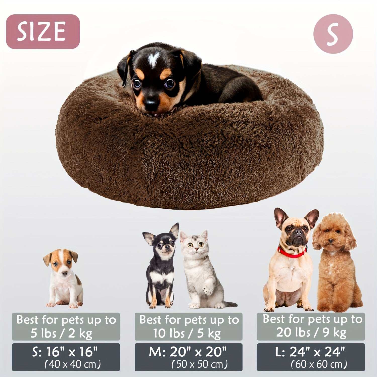 Cozy Soft Donut CuddlerExpress Global Mart  customizedProduct Description
Give your furry friend the ultimate relaxation experience with the Cozy Soft Donut Cuddler. Designed to provide unparalleled comfort and securityCozy Soft Donut CuddlerCartifind