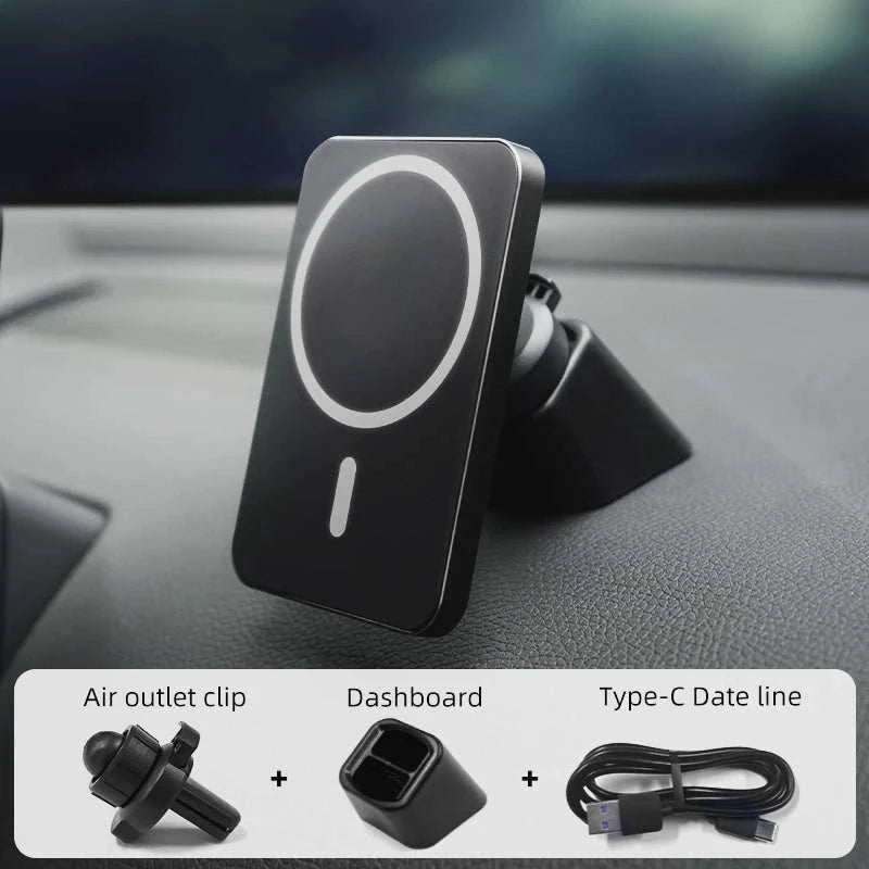 Wireless Magnetic Car ChargerExpress Global Mart  phone_accessoriesProduct Description
Enhance your driving experience with the Wireless Magnetic Car Charger, a convenient and efficient solution for charging your devices on the go. Wireless Magnetic Car ChargerCartifind