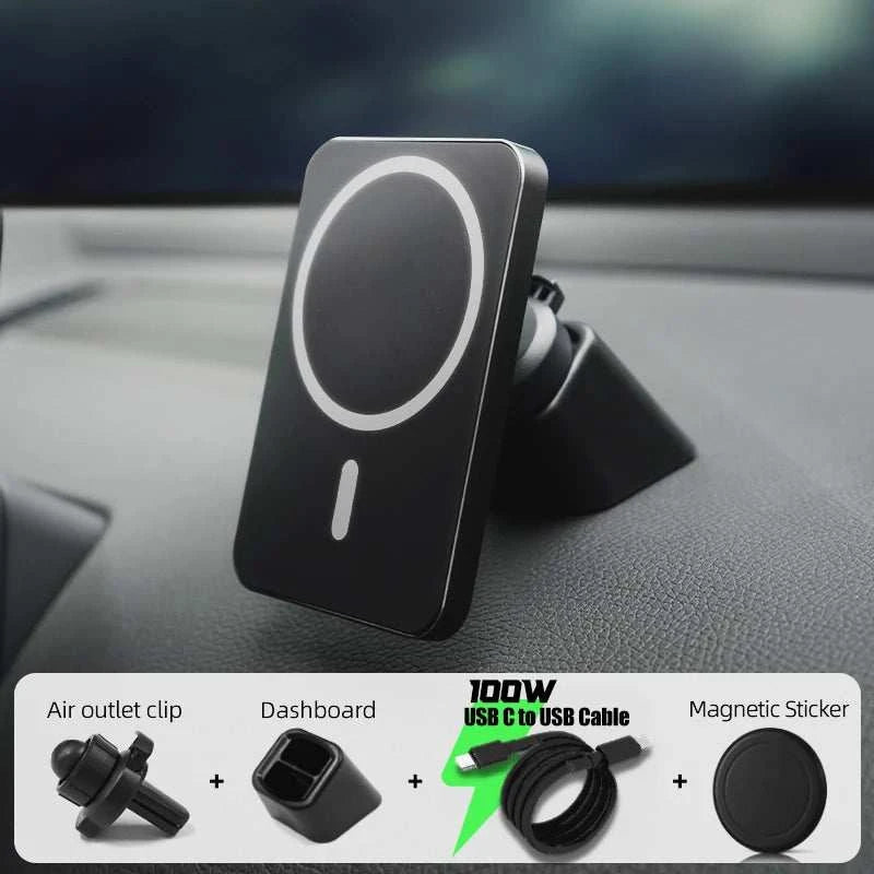 Wireless Magnetic Car ChargerExpress Global Mart  phone_accessoriesProduct Description
Enhance your driving experience with the Wireless Magnetic Car Charger, a convenient and efficient solution for charging your devices on the go. Wireless Magnetic Car ChargerCartifind