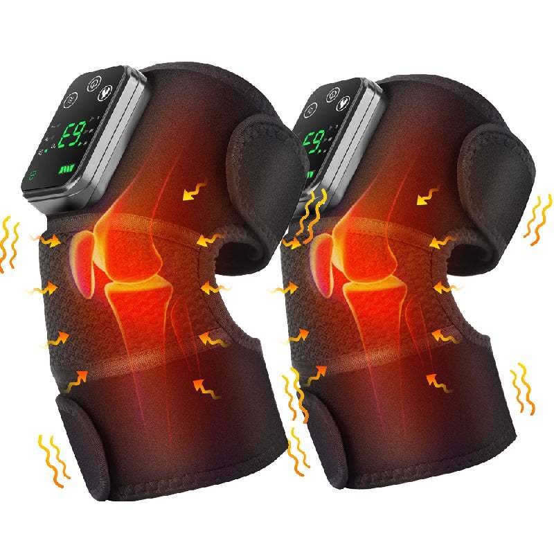 Electric Knee Massager BraceExpress Global Mart  customizedPower Mode:USB ChargingOperating Voltage:≤36VMajor Material:Synthetic RubberItem ID:FM13087Electric Knee Massager Brace For - Vibration Therapy With LED Controllb0d141-b8