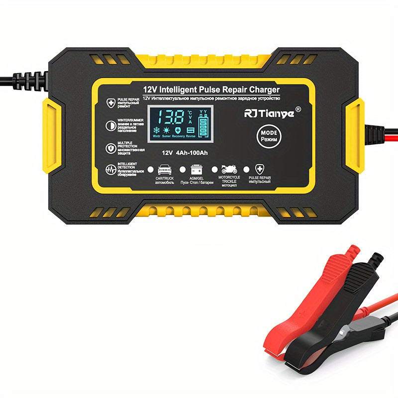 AU Plug Car Battery Charger 12V 6A Pulse Repair LCD Display Smart Fast Charging AGM Deep Cycle GEL Lead-Acid ChargerExpress Global Mart  customizedPower Mode:Power SupplyOperating Voltage:220V (included)-240V (included)Plug Specification:Australian Gauge PlugBattery Properties:Without BatteryItem ID:PV77140AU Plug Car Battery Charger 12V 6A Pulse Repair LCD Display Smart Fastb0d141-b8