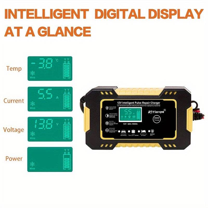 AU Plug Car Battery Charger 12V 6A Pulse Repair LCD Display Smart Fast Charging AGM Deep Cycle GEL Lead-Acid ChargerExpress Global Mart  customizedPower Mode:Power SupplyOperating Voltage:220V (included)-240V (included)Plug Specification:Australian Gauge PlugBattery Properties:Without BatteryItem ID:PV77140AU Plug Car Battery Charger 12V 6A Pulse Repair LCD Display Smart Fastb0d141-b8