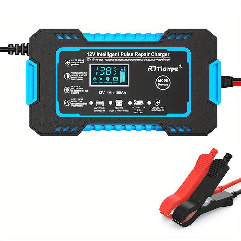 AU Plug Car Battery Charger 12V 6A Pulse Repair LCD Display Smart Fast Charging AGM Deep Cycle GEL Lead-Acid ChargerExpress Global Mart  customizedPower Mode:Power SupplyOperating Voltage:220V (included)-240V (included)Plug Specification:Australian Gauge PlugBattery Properties:Without BatteryItem ID:PV77140AU Plug Car Battery Charger 12V 6A Pulse Repair LCD Display Smart Fastb0d141-b8