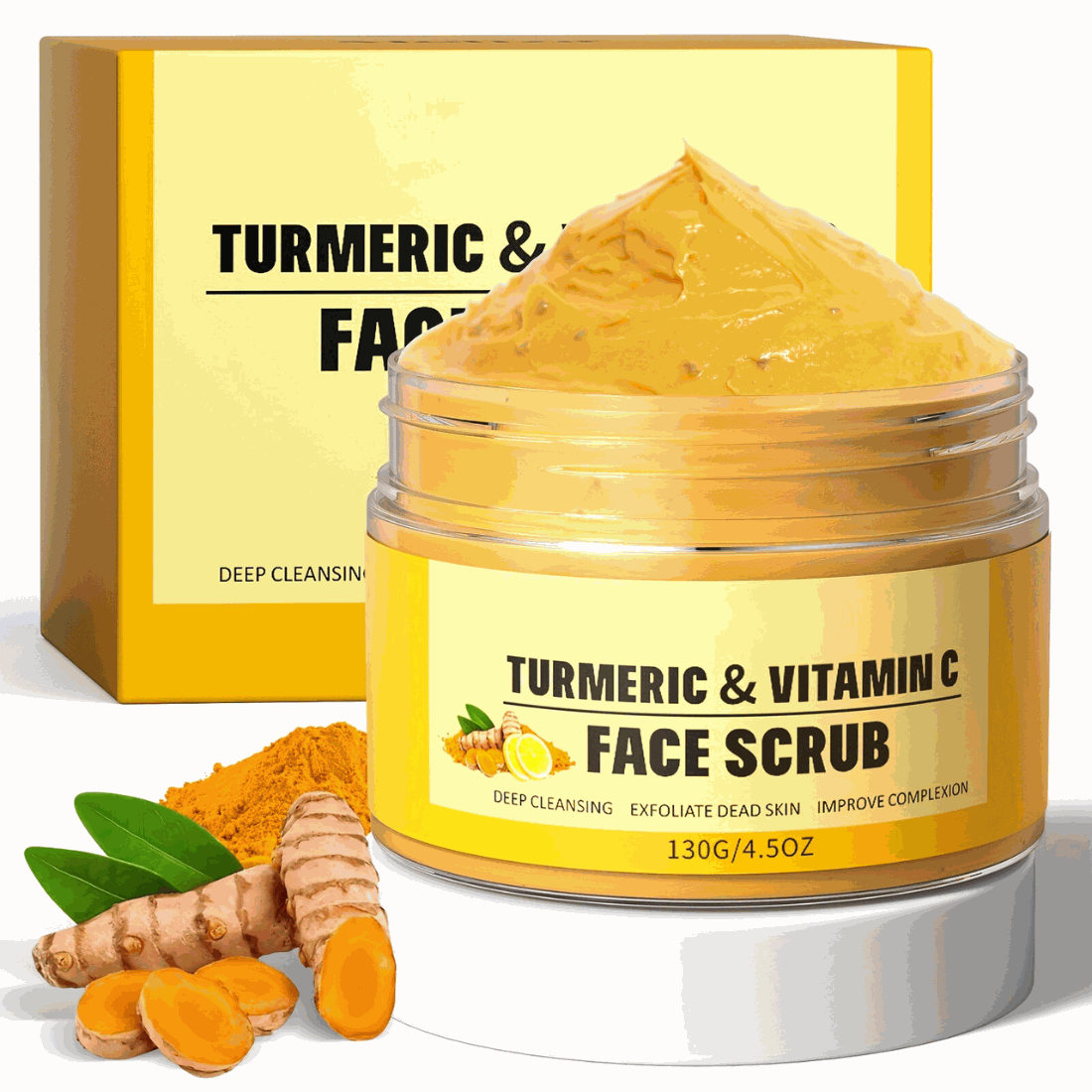 Turmeric Face Scrub CreamExpress Global Mart  customizedProduct Description
Transform your skincare routine with our Turmeric Face Scrub Cream, a luxurious blend designed to rejuvenate and nourish your skin. This cream-baTurmeric Face Scrub CreamCartifind