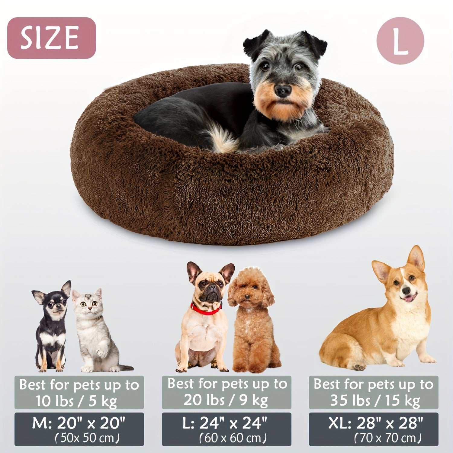 Cozy Soft Donut CuddlerExpress Global Mart  customizedProduct Description
Give your furry friend the ultimate relaxation experience with the Cozy Soft Donut Cuddler. Designed to provide unparalleled comfort and securityCozy Soft Donut CuddlerCartifind