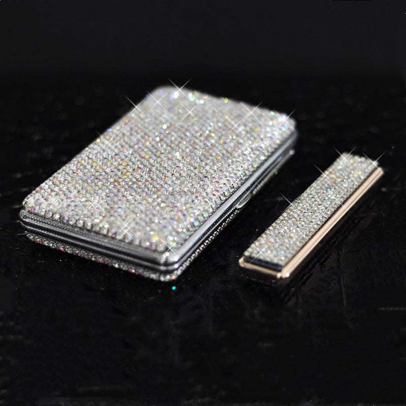 Diamond-Studded Charging Lighter