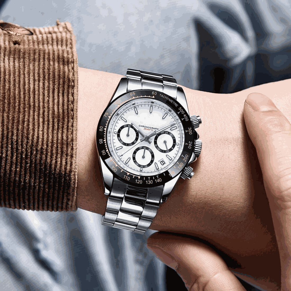 Luxury Chronograph Sport WatchExpress Global Mart  men_watchesProduct Description
Elevate your timekeeping with the Luxury Chronograph Sport Watch, a perfect blend of style, functionality, and durability. This exquisite timepieLuxury Chronograph Sport WatchCartifind