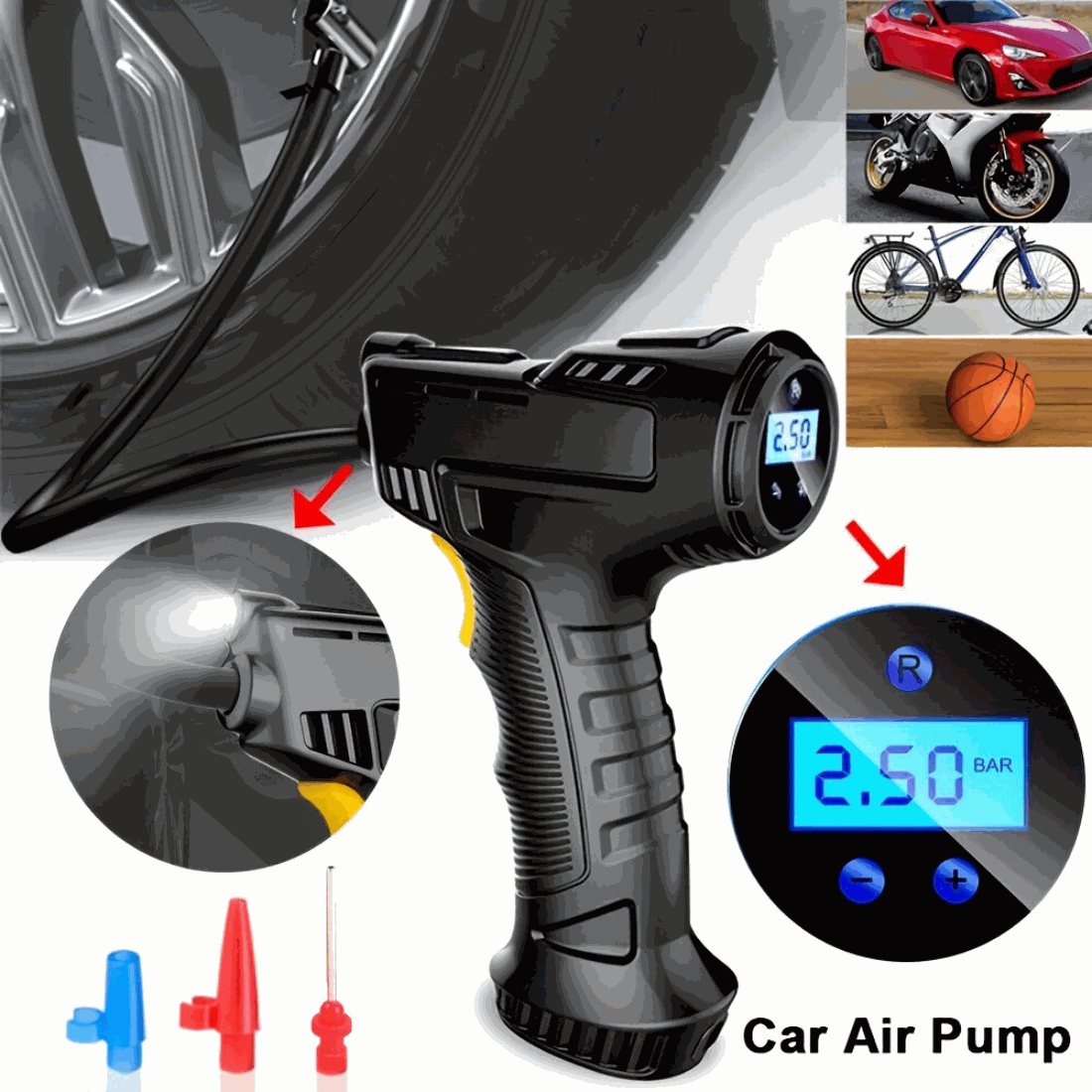 Portable Digital PumpExpress Global Mart  customizedProduct Description
Introducing the Portable Digital Pump, your ultimate solution for quick and efficient inflation on the go. This compact and versatile pump is desPortable Digital PumpCartifind