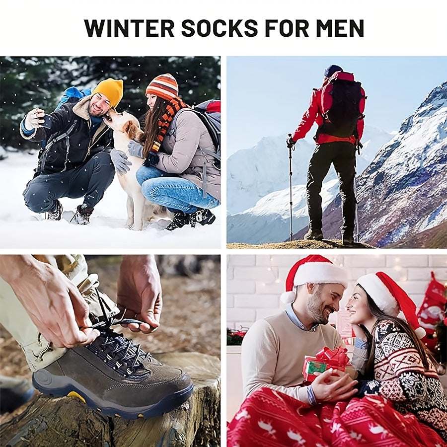 Men, Super Thick Hiking Socks Thermal SocksExpress Global Mart  customizedPatterned:Solid colorCare Instructions:Hand WashComposition:13% WoolWeaving Method:Knit FabricSocks Type:Tube SocksItem ID:NG397995 Pairs Merino Wool Socks For Men, Super Thick Hiking Socks Thermal Sob0d141-b8