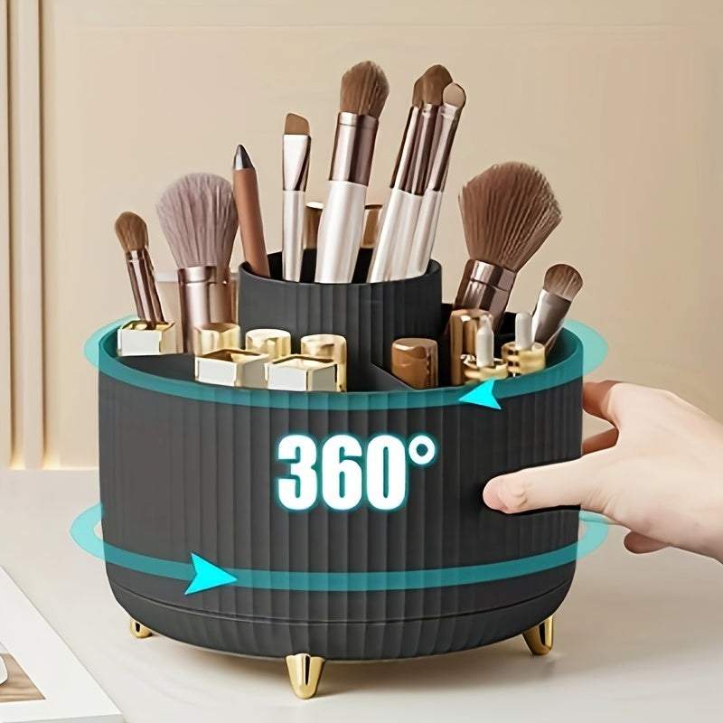 360° Rotating Makeup OrganizerExpress Global Mart  customizedProduct Description
Transform your makeup storage with the innovative 360° Rotating Makeup Organizer. This sleek and polished organizer is designed to keep your beau360° Rotating Makeup OrganizerCartifind