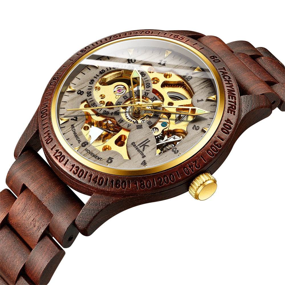 Classic Wooden Men'Express Global Mart  Introducing the Classic Wooden Men's Mechanical Watch: Elevate Your Style with Timeless Elegance!
Step into sophistication with our luxurious Classic Wooden Men's MeClassic Wooden Men's Mechanical WatchZendrop