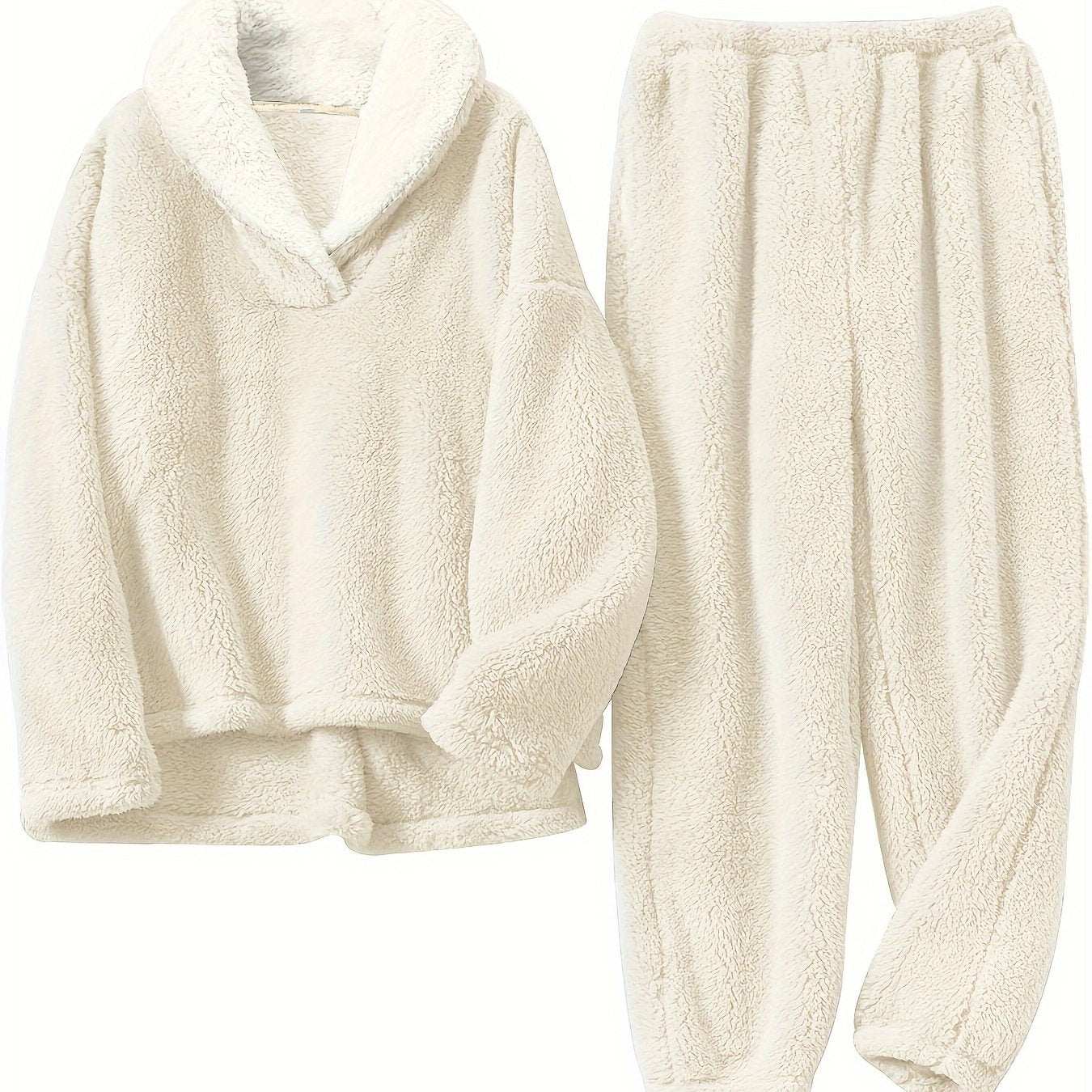 Thermal Flannel Loungewear SetsExpress Global Mart  customizedProduct Description
Indulge in comfort and warmth with the Thermal Flannel Loungewear Sets. Crafted from 100% polyester, this loungewear set is designed to keep you Thermal Flannel Loungewear SetsCartifind