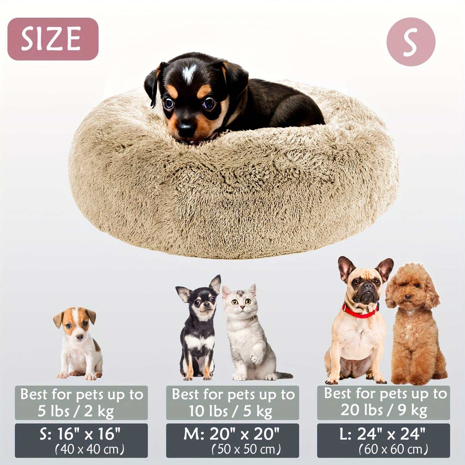 Cozy Soft Donut CuddlerExpress Global Mart  customizedProduct Description
Give your furry friend the ultimate relaxation experience with the Cozy Soft Donut Cuddler. Designed to provide unparalleled comfort and securityCozy Soft Donut CuddlerCartifind