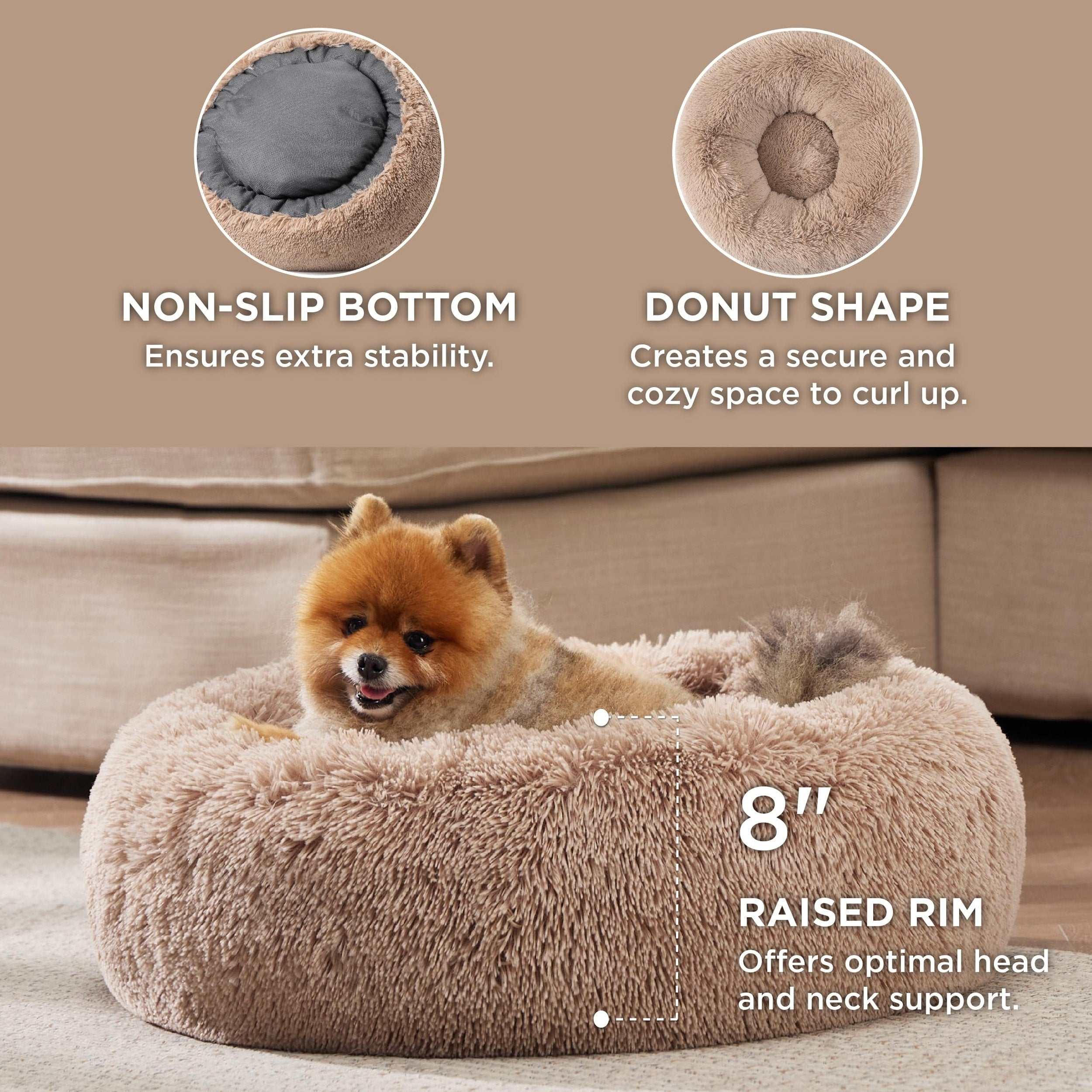 Cozy Soft Donut CuddlerExpress Global Mart  customizedProduct Description
Give your furry friend the ultimate relaxation experience with the Cozy Soft Donut Cuddler. Designed to provide unparalleled comfort and securityCozy Soft Donut CuddlerCartifind