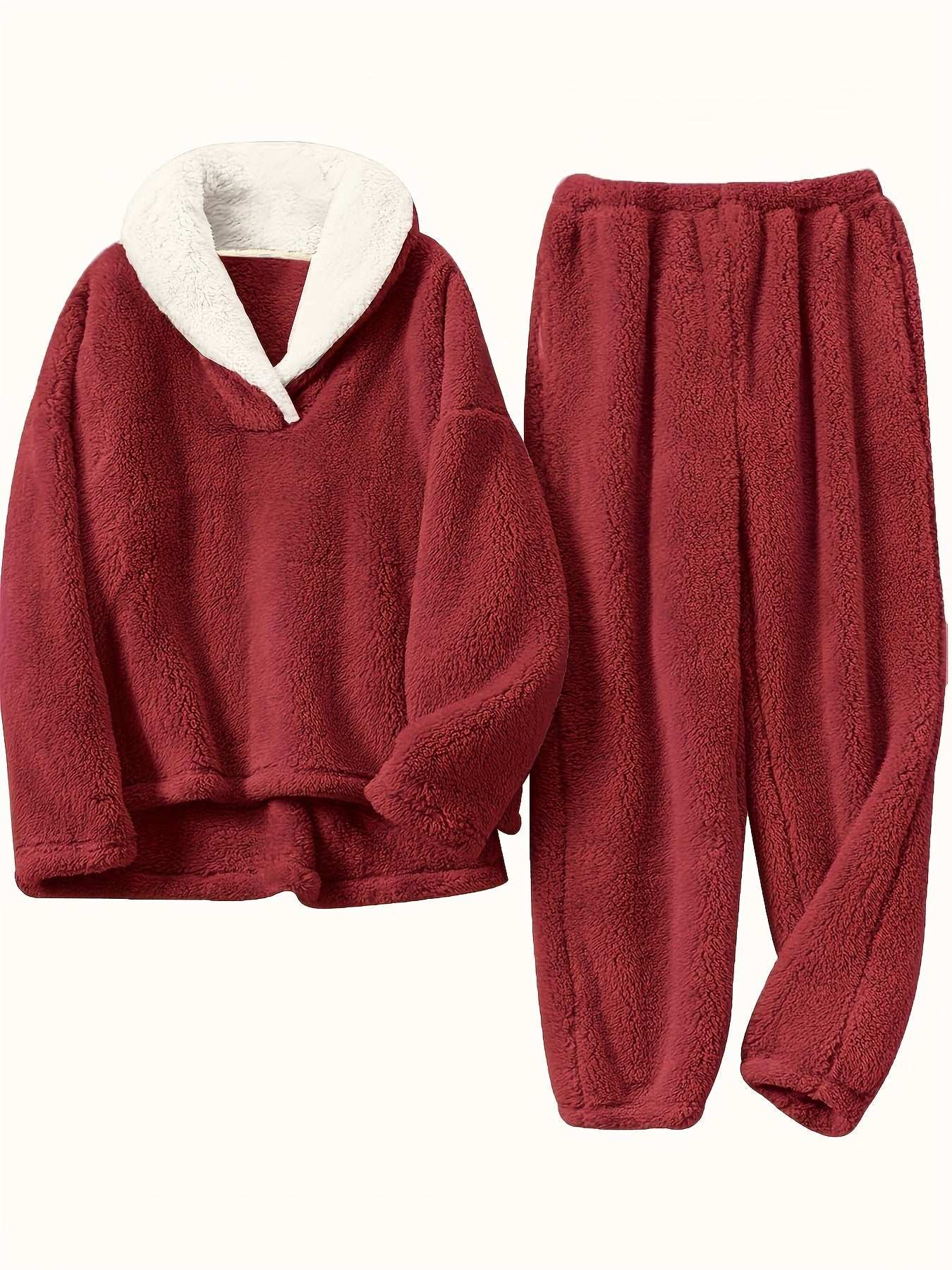 Thermal Flannel Loungewear SetsExpress Global Mart  customizedProduct Description
Indulge in comfort and warmth with the Thermal Flannel Loungewear Sets. Crafted from 100% polyester, this loungewear set is designed to keep you Thermal Flannel Loungewear SetsCartifind