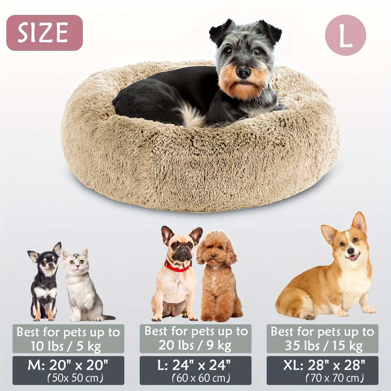 Cozy Soft Donut CuddlerExpress Global Mart  customizedProduct Description
Give your furry friend the ultimate relaxation experience with the Cozy Soft Donut Cuddler. Designed to provide unparalleled comfort and securityCozy Soft Donut CuddlerCartifind