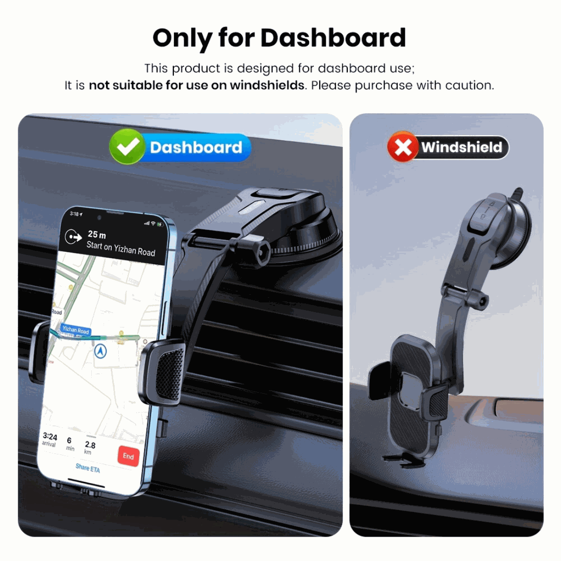 Car Phone Holder MountExpress Global Mart  customizedProduct DescriptionElevate your driving experience with our Car Phone Holder Mount. This essential accessory ensures your phone is securely mounted on your dashboardCar Phone Holder MountCartifind