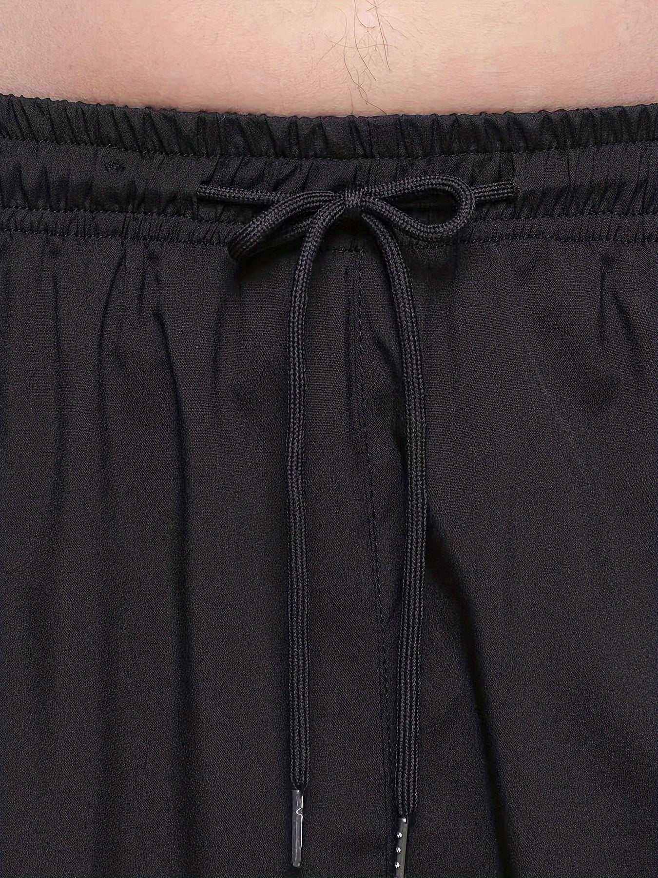 image3 Men's quick-dry breathable shorts with zipper pockets in multiple colors, ideal for casual summer wear and outdoor activities.