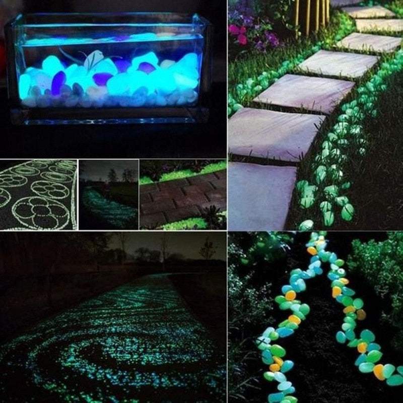 Dark Garden PebblesExpress Global Mart  Illuminate Your Outdoor Space with Glow-in-the-Dark Pebbles!
Enhance your garden, walkway, or fish tank with our unique Glow-in-the-Dark Pebbles – the perfect solutiGlow in the Dark Garden PebblesZendrop