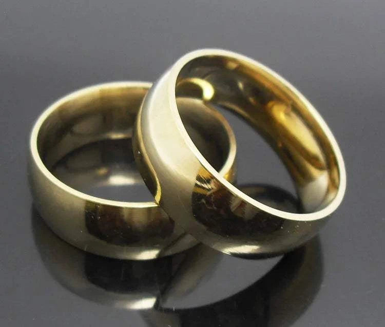 50pcs Comfort fit 8mm Gold Plate Stainless Steel Classic Wedding Rings Wholesale Men Women Jewelry lotExpress Global Mart  wedding_engagement_jewelryCompatibility:NONEFunction:NONESurface Width:8mmSetting Type:NoneRings Type:Wedding BandsModel Number:HF504-9Shape\pattern:RoundStyle:TRENDYOccasion:WeddingMaterial:50pcs Comfort fit 8mm Gold Plate Stainless Steel Classic Wedding Ringsb0d141-b8