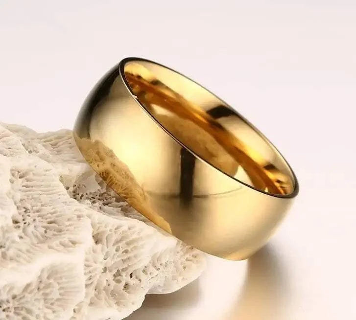 50pcs Comfort fit 8mm Gold Plate Stainless Steel Classic Wedding Rings Wholesale Men Women Jewelry lotExpress Global Mart  wedding_engagement_jewelryCompatibility:NONEFunction:NONESurface Width:8mmSetting Type:NoneRings Type:Wedding BandsModel Number:HF504-9Shape\pattern:RoundStyle:TRENDYOccasion:WeddingMaterial:50pcs Comfort fit 8mm Gold Plate Stainless Steel Classic Wedding Ringsb0d141-b8