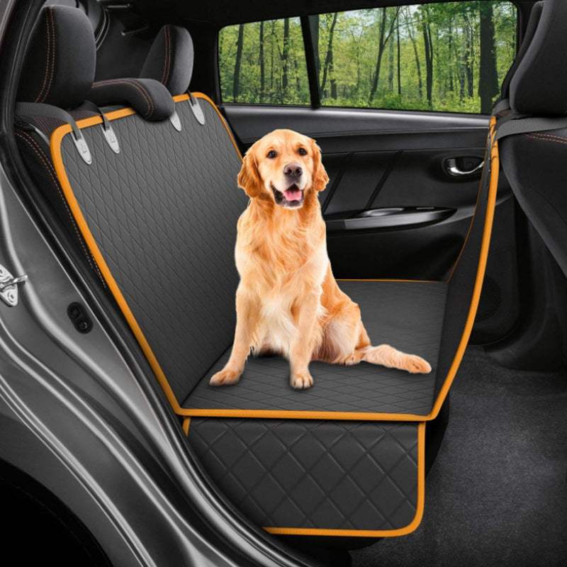 Dog Car Seat Cover View Mesh Pet Carrier Hammock Safety Protector Car Rear Back Seat MatExpress Global Mart  0Overview:
 
 1. Excellent design with visual net windows-The dog seat cover with net windows can provide your pet dog with better air circulation, and help your pet Mesh View Dog Car Seat CoverExpress Global Mart 