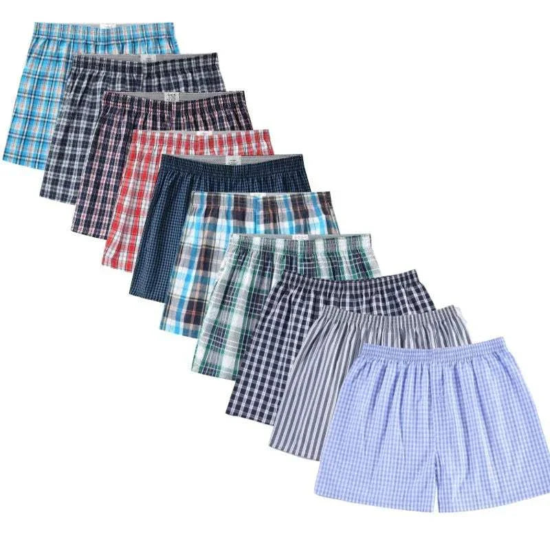 5Pcs/lot Mens Boxers Underwear Men Cotton Man Big Size Shorts Breathable Striped Plaid Print Flexible Shorts Male UnderpantsExpress Global Mart  customizedSexually Suggestive:NoObscene Picture:NoPattern Type:PlaidModel Number:YH-DS-TW-Mens BoxersMaterial:COTTONBrand Name:FARDLYBriefs &amp; Boxers:Boxer ShortsOrigin:Mai5Pcs/lot Mens Boxers Underwear Men Cotton Man Big Size Shorts Breathabb0d141-b8