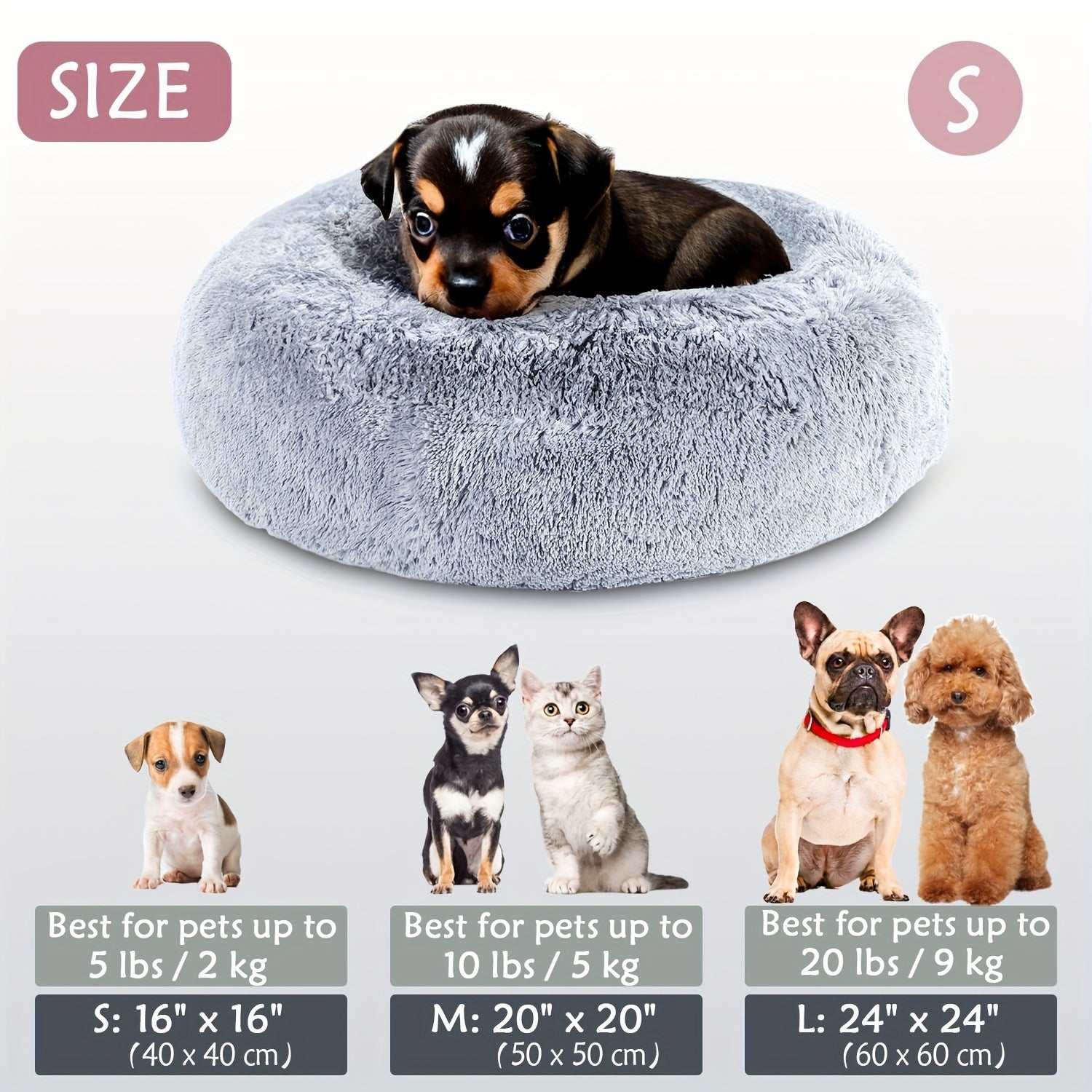 Cozy Soft Donut CuddlerExpress Global Mart  customizedProduct Description
Give your furry friend the ultimate relaxation experience with the Cozy Soft Donut Cuddler. Designed to provide unparalleled comfort and securityCozy Soft Donut CuddlerCartifind