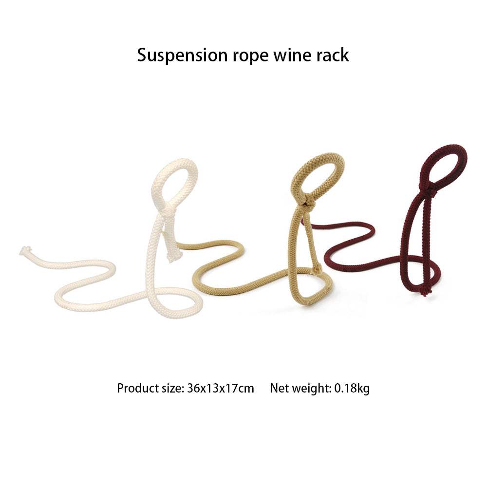 Suspended Rope Wine BottleExpress Global Mart  Elevate Your Wine Presentation with the Suspended Rope Wine Bottle Holder!
🍷 Unique Conversation Starter: Stand out at your next dinner party with this creative andSuspended Rope Wine BottleZendrop