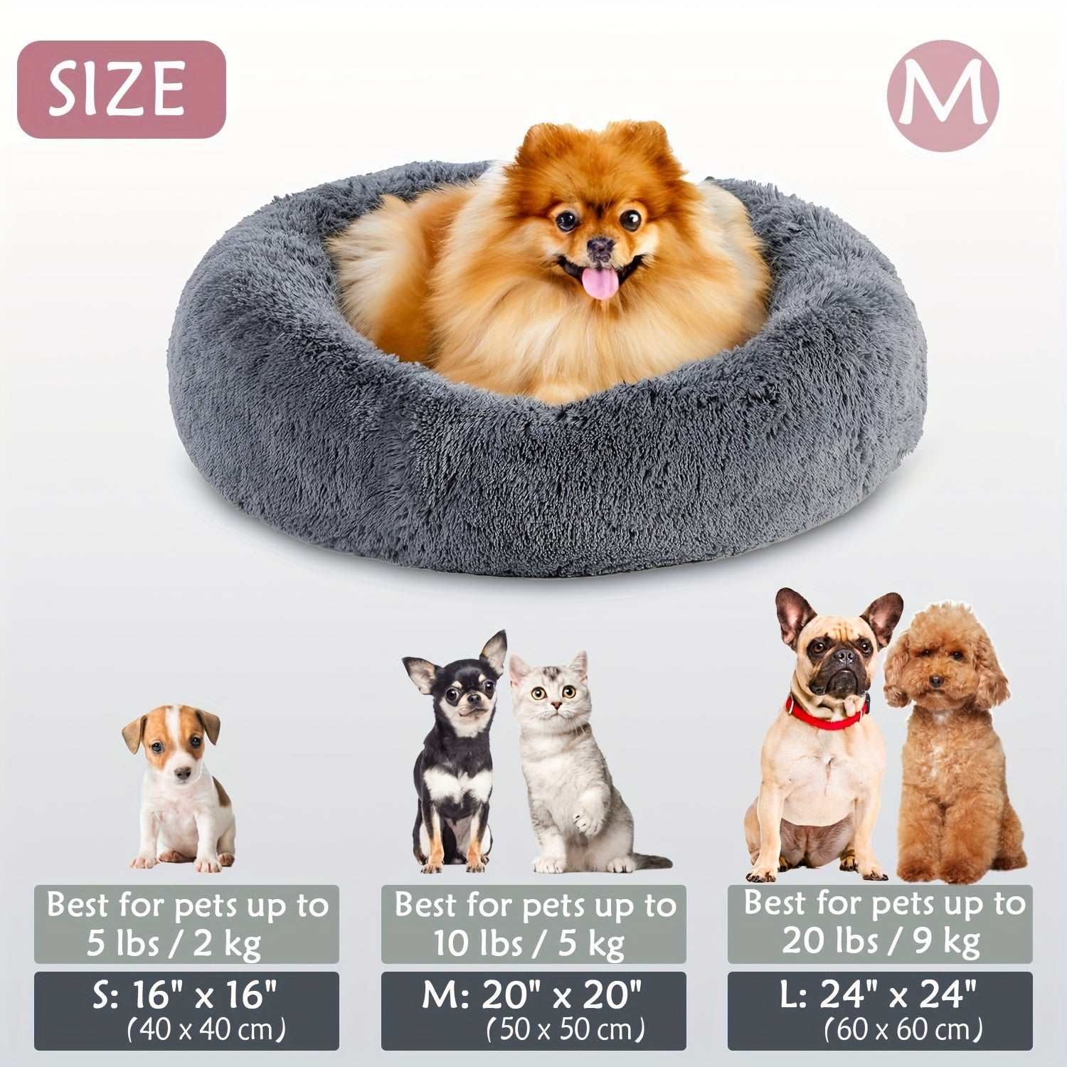 Cozy Soft Donut CuddlerExpress Global Mart  customizedProduct Description
Give your furry friend the ultimate relaxation experience with the Cozy Soft Donut Cuddler. Designed to provide unparalleled comfort and securityCozy Soft Donut CuddlerCartifind