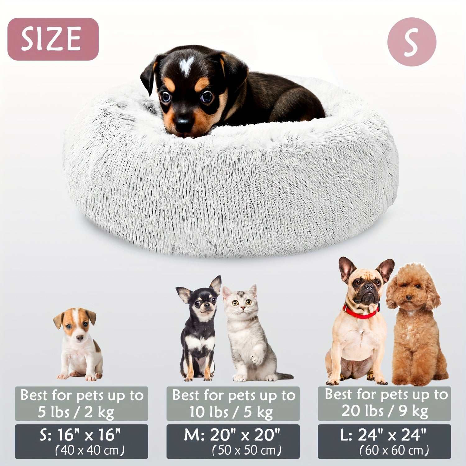 Cozy Soft Donut CuddlerExpress Global Mart  customizedProduct Description
Give your furry friend the ultimate relaxation experience with the Cozy Soft Donut Cuddler. Designed to provide unparalleled comfort and securityCozy Soft Donut CuddlerCartifind