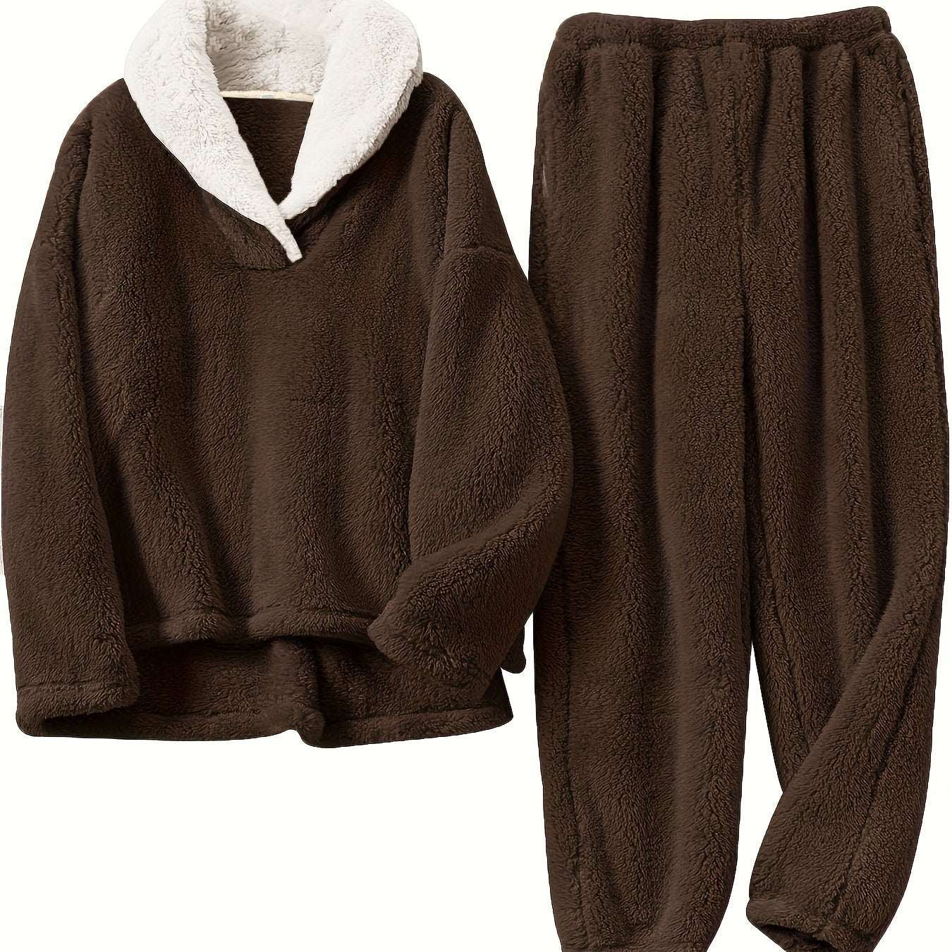 Thermal Flannel Loungewear SetsExpress Global Mart  customizedProduct Description
Indulge in comfort and warmth with the Thermal Flannel Loungewear Sets. Crafted from 100% polyester, this loungewear set is designed to keep you Thermal Flannel Loungewear SetsCartifind