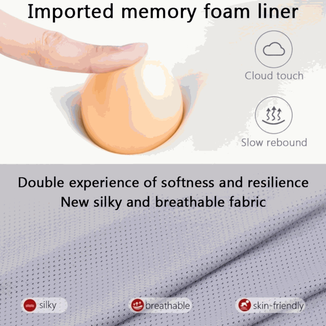 High Rebound Memory PillowExpress Global Mart  customizedProduct Description
Experience the perfect blend of comfort and support with our High Rebound Memory Pillow. This innovative pillow is designed to adapt to your headHigh Rebound Memory PillowCartifind