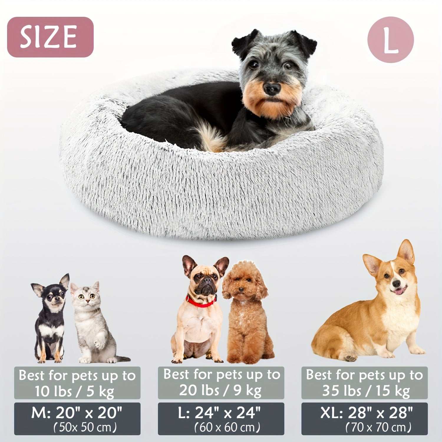 Cozy Soft Donut CuddlerExpress Global Mart  customizedProduct Description
Give your furry friend the ultimate relaxation experience with the Cozy Soft Donut Cuddler. Designed to provide unparalleled comfort and securityCozy Soft Donut CuddlerCartifind