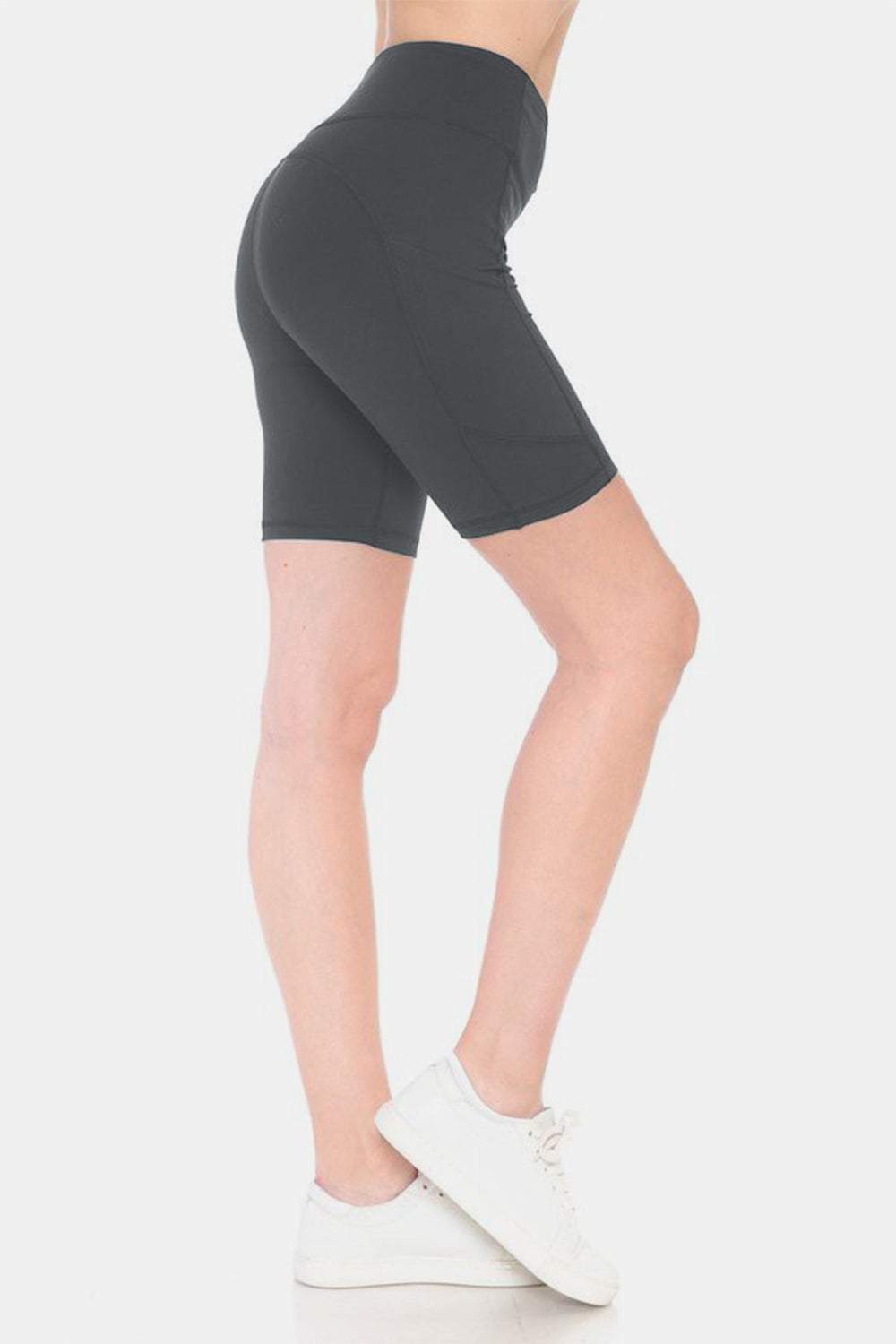 Leggings Depot Full Size High Waist Active ShortsExpress Global Mart  Short LeggingsHigh waist active shorts are designed to provide support and coverage during physical activities. These shorts have a flattering high-rise waistband that helps to ciLeggings Depot Full Size High Waist Active ShortsTrendsi