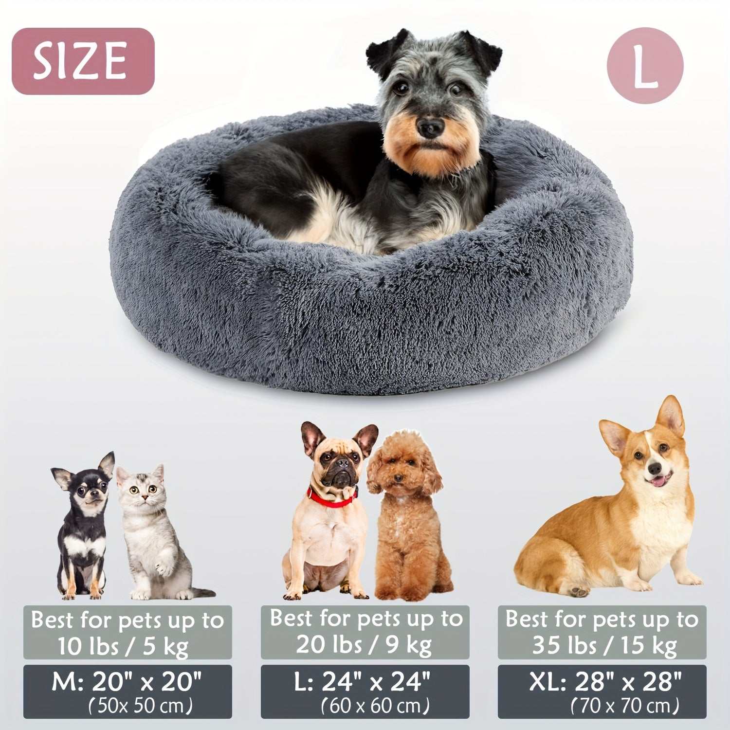 Cozy Soft Donut CuddlerExpress Global Mart  customizedProduct Description
Give your furry friend the ultimate relaxation experience with the Cozy Soft Donut Cuddler. Designed to provide unparalleled comfort and securityCozy Soft Donut CuddlerCartifind