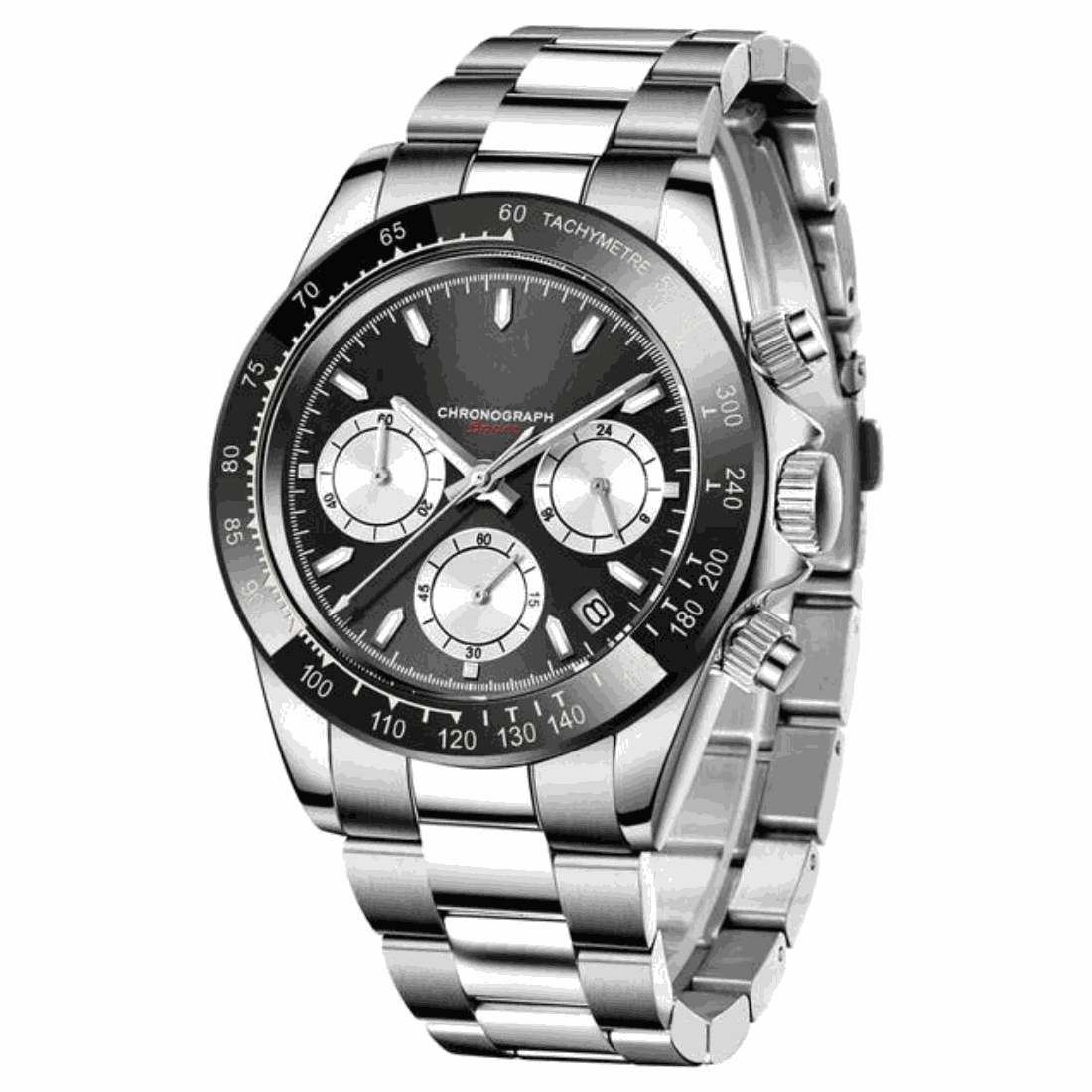 Luxury Chronograph Sport WatchExpress Global Mart  men_watchesProduct Description
Elevate your timekeeping with the Luxury Chronograph Sport Watch, a perfect blend of style, functionality, and durability. This exquisite timepieLuxury Chronograph Sport WatchCartifind