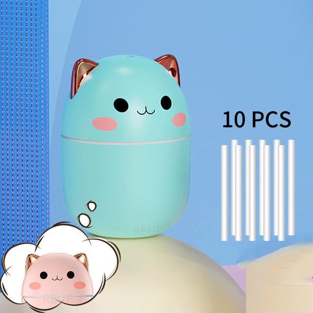 Cute Cat HumidifierExpress Global Mart  Introducing the 250ml Cute Cat Humidifier: Your Key to Comfortable Living!
Transform your home into a cozy oasis with our compact and adorable humidifier. Here's whyCute Cat HumidifierZendrop