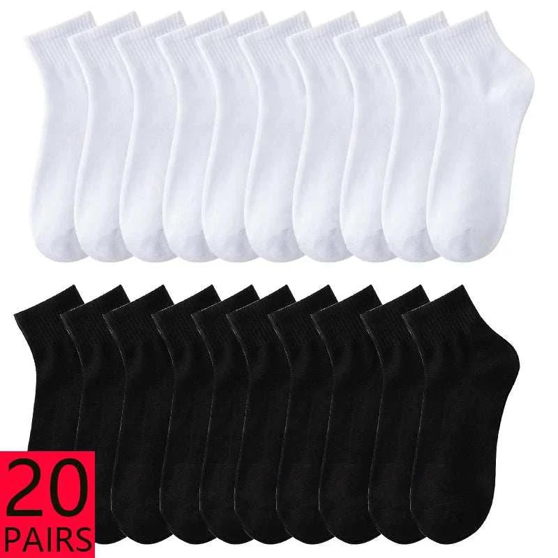 ALLTOOALL 20 Pairs/Lot High Quality Men Socks Breathable Cotton Sports Black White Grey Short Sokken Solid Color Casual SocksExpress Global Mart  customizedHign-concerned Chemical:NoneCraft of Weaving:KnitSocks Tube Height:Middle TubePieces:10pcsSexually Suggestive:NoObscene Picture:NoHigh:CrewModel Number:A11288ThickneALLTOOALL 20 Pairs/Lot High Quality Men Socks Breathable Cotton Sportsb0d141-b8