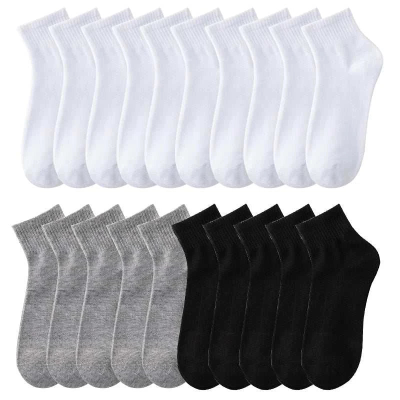 ALLTOOALL 20 Pairs/Lot High Quality Men Socks Breathable Cotton Sports Black White Grey Short Sokken Solid Color Casual SocksExpress Global Mart  customizedHign-concerned Chemical:NoneCraft of Weaving:KnitSocks Tube Height:Middle TubePieces:10pcsSexually Suggestive:NoObscene Picture:NoHigh:CrewModel Number:A11288ThickneALLTOOALL 20 Pairs/Lot High Quality Men Socks Breathable Cotton Sportsb0d141-b8