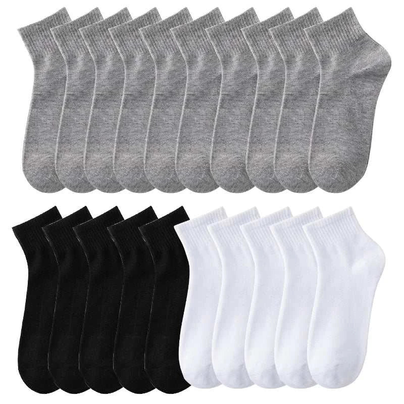 ALLTOOALL 20 Pairs/Lot High Quality Men Socks Breathable Cotton Sports Black White Grey Short Sokken Solid Color Casual SocksExpress Global Mart  customizedHign-concerned Chemical:NoneCraft of Weaving:KnitSocks Tube Height:Middle TubePieces:10pcsSexually Suggestive:NoObscene Picture:NoHigh:CrewModel Number:A11288ThickneALLTOOALL 20 Pairs/Lot High Quality Men Socks Breathable Cotton Sportsb0d141-b8