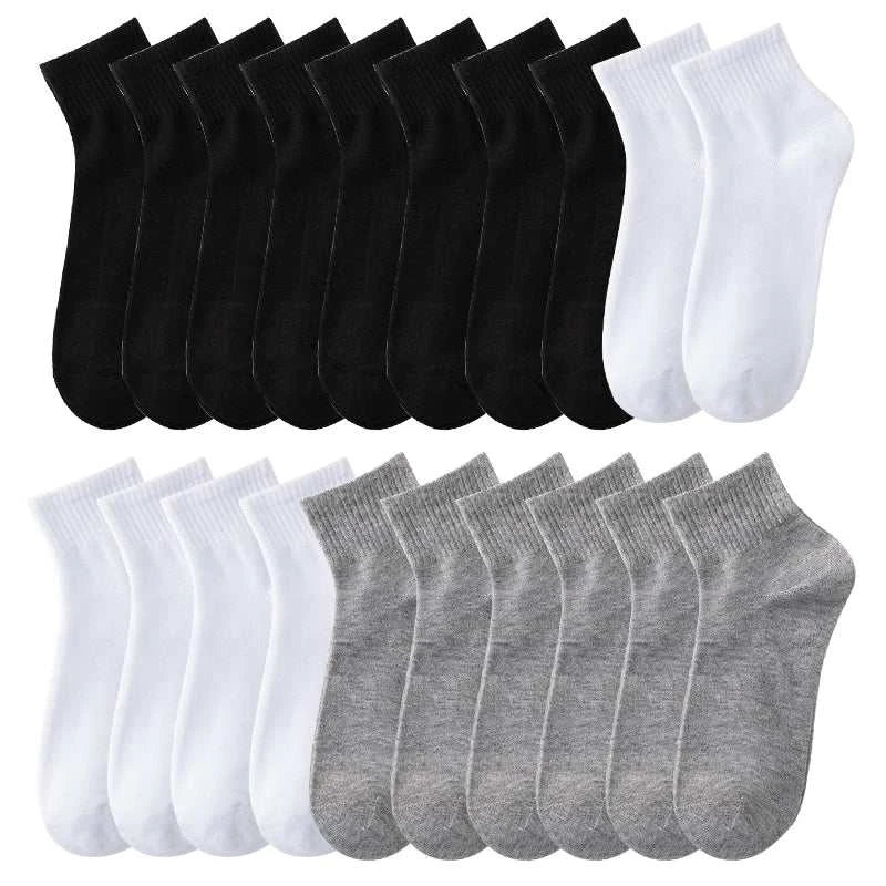 ALLTOOALL 20 Pairs/Lot High Quality Men Socks Breathable Cotton Sports Black White Grey Short Sokken Solid Color Casual SocksExpress Global Mart  customizedHign-concerned Chemical:NoneCraft of Weaving:KnitSocks Tube Height:Middle TubePieces:10pcsSexually Suggestive:NoObscene Picture:NoHigh:CrewModel Number:A11288ThickneALLTOOALL 20 Pairs/Lot High Quality Men Socks Breathable Cotton Sportsb0d141-b8