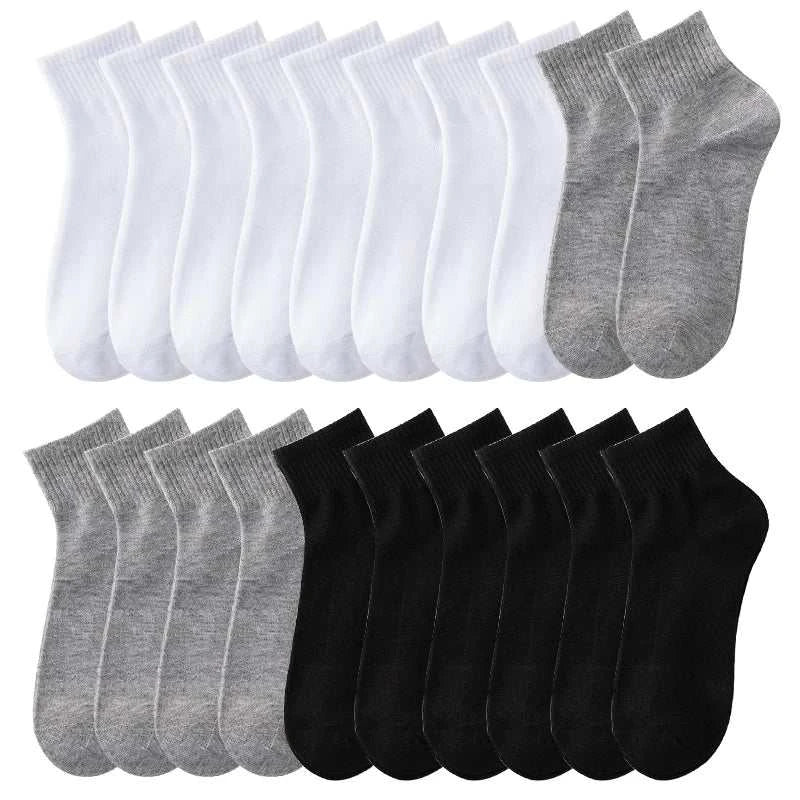 ALLTOOALL 20 Pairs/Lot High Quality Men Socks Breathable Cotton Sports Black White Grey Short Sokken Solid Color Casual SocksExpress Global Mart  customizedHign-concerned Chemical:NoneCraft of Weaving:KnitSocks Tube Height:Middle TubePieces:10pcsSexually Suggestive:NoObscene Picture:NoHigh:CrewModel Number:A11288ThickneALLTOOALL 20 Pairs/Lot High Quality Men Socks Breathable Cotton Sportsb0d141-b8