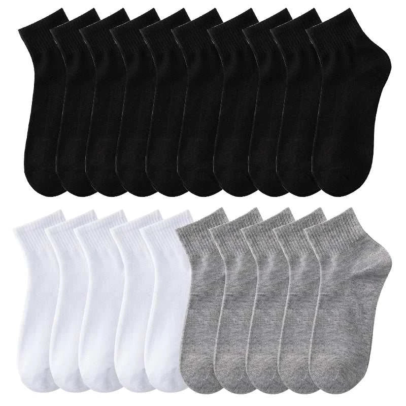 ALLTOOALL 20 Pairs/Lot High Quality Men Socks Breathable Cotton Sports Black White Grey Short Sokken Solid Color Casual SocksExpress Global Mart  customizedHign-concerned Chemical:NoneCraft of Weaving:KnitSocks Tube Height:Middle TubePieces:10pcsSexually Suggestive:NoObscene Picture:NoHigh:CrewModel Number:A11288ThickneALLTOOALL 20 Pairs/Lot High Quality Men Socks Breathable Cotton Sportsb0d141-b8